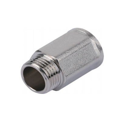 Удлинитель никелированный. форма корпуса – шестигранная, под гаечный ключ 1/2*30, ZSr.168.0104.30