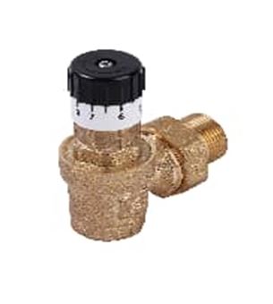 Перепускной клапан угловой  3/4", арт.ZSb.712.0105