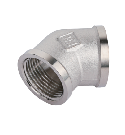 Угольник 45° никелированный 1&quot; г/г (ZEISSLER), арт.ZSr.162.034506