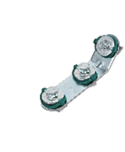 Уголок 135°, 3 отверстия, 3 монтажные гайки, ZSr.2510.4503