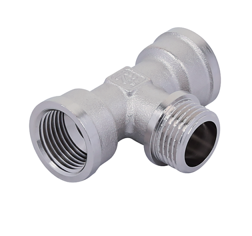 Тройник переходной никелированный 3/4г*1/2ш*3/4г (ZEISSLER) ZSr.163.07545