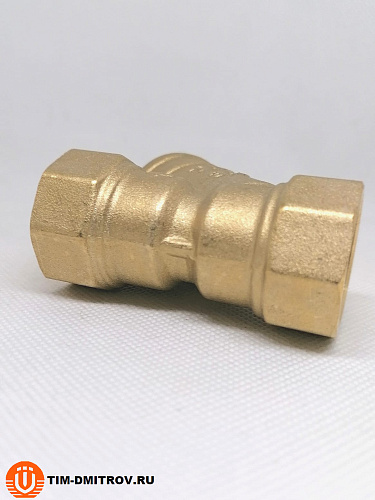 Фильтр косой TIM с сеткой 500 мкм, 3/4" внутренняя - внутренняя,BL5801