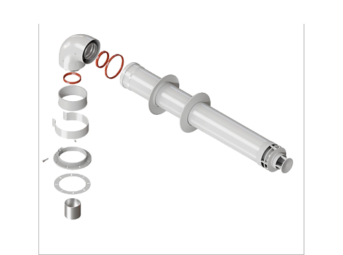 Комплект коаксиальный универсальный 60/100 - 900 мм