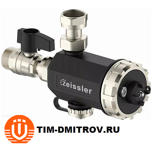 Фильтр-шламоотделитель с магнитом для настенных котлов 3/4, ZEISSLER , арт.ZSf.308.0105