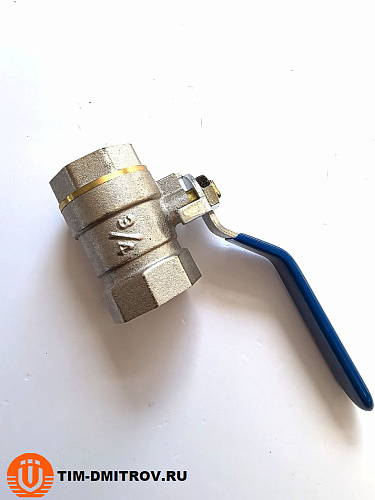 Кран шаровой эконом класса 3/4" г-г рычаг TIМ V03FF-2