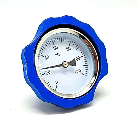 Съёмная рукоятка с синим термометром для групп быстрого монтажа NG-01B