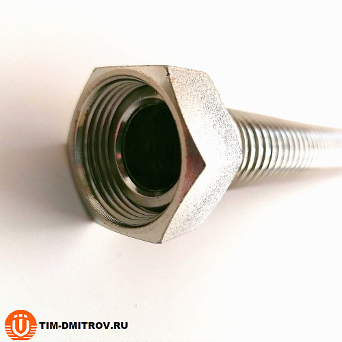 Сильфонный шланг для газа г-г 3/4&quot;,TIM, 50см C-G36-5