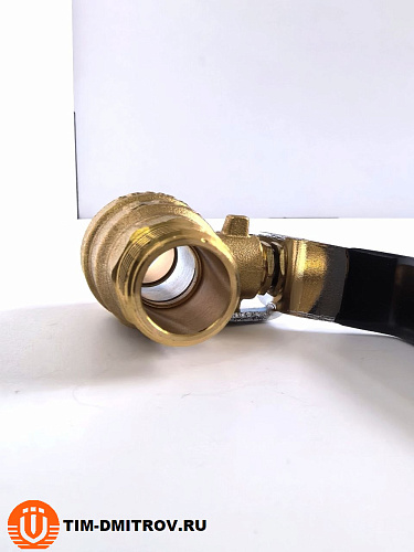 Кран шаровой TIM (рычаг), 1/2" Ш-Ш,DE1203