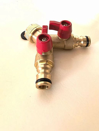 Переходник Y-образный для крана 3/4" TIM арт.FQ-Y03