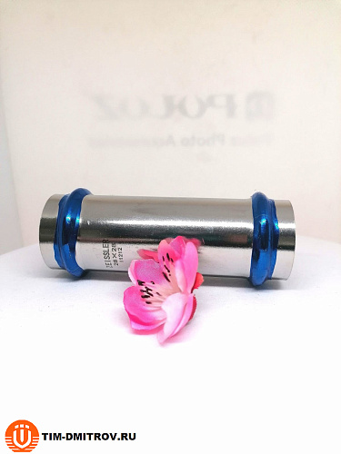 Пресс-муфта двухраструбная надвижная из нержавеющей стали 28*28 ZTI.504.002828