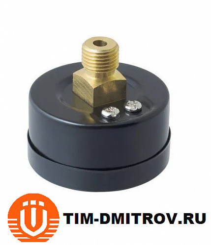 Манометр аксиальный 10 бар, TIM, Y-50T-10