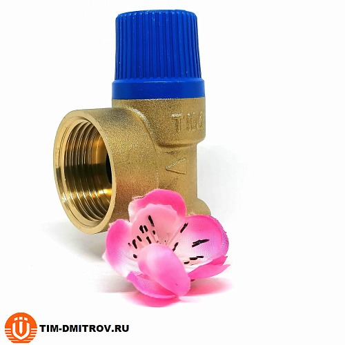 Предохранительный клапан для систем водоснабжения 8 bar - 3/4*1 г/г  BL34FF-C-8