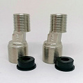 Эксцентрик никелированный 3/4&quot;*1/2&quot; ш-ш TIM для подключения смесителя, в блистере TIM SLM023N