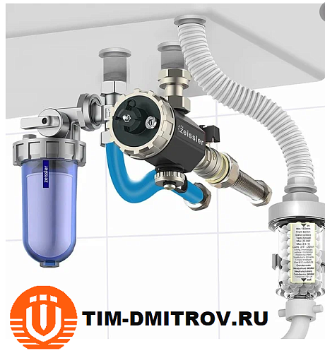 Фильтр-шламоотделитель с магнитом для настенных котлов 3/4, ZEISSLER , арт.ZSf.308.0105