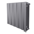 Радиатор биметаллический Royal Thermo PianoForte 500 Серебристый VR80 - 12 секц.