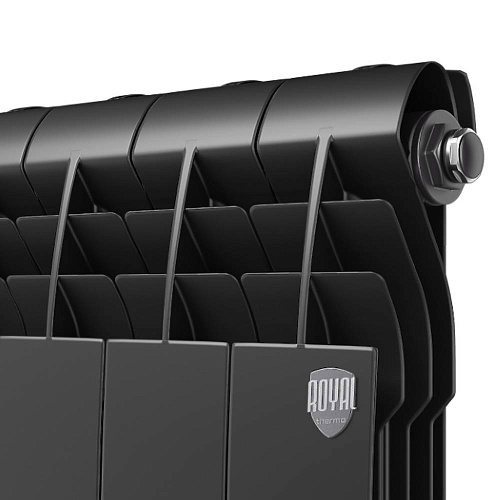 Радиатор алюминиевый Royal Thermo Biliner Alum 500 Noir Sable - 10 секц.