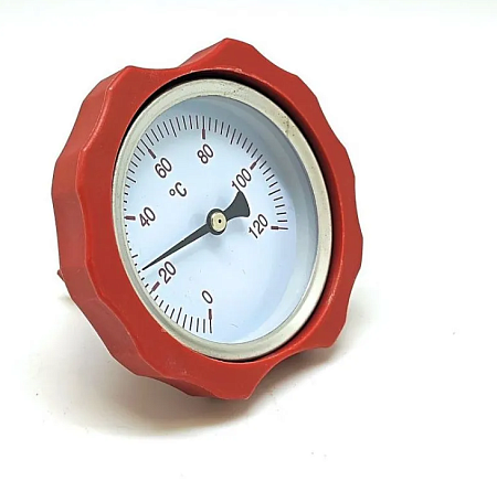 Съёмная рукоятка с красным термометром для  групп быстрого монтажа NG-01R