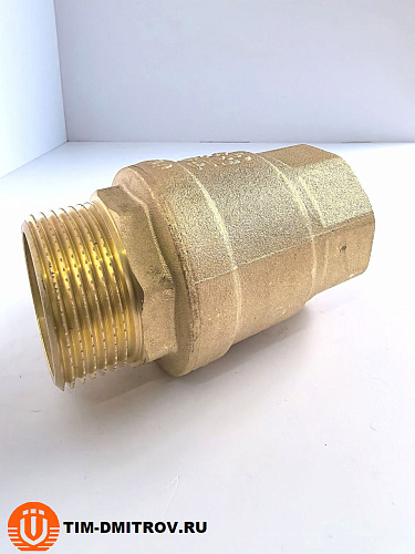 Кран шаровой TIM (рычаг), 1 1/4" Г-Ш, DE1209