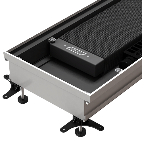 Конвектор внутрипольный Askon (с вентилятором) КВП-В 80/200/2000