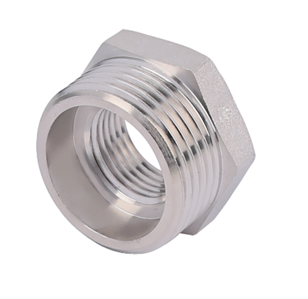 Футорка никелированная  11/2&quot; ш * 3/4&quot; г (ZEISSLER) ZSr.167.040805