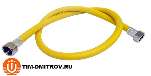 Шланг для газа с PVC покрытием 1/2" г/г 600см. TIM C-GP26-60