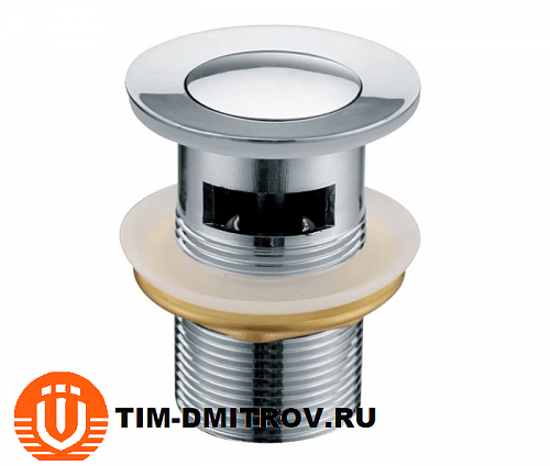 Донный клапан автоматический для раковины TIM BAR0801B