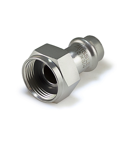 Пресс-фитинг из нержавеющей стали с внутренней резьбой  18mm*3/4 ZTI.502.001805