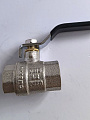 Кран шаровой никелированный 1/2" ш-ш рычаг TIM DE1202X