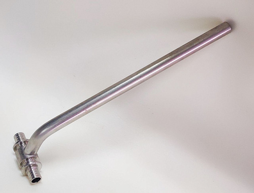Т-образная труба из нержавеющей стали для подключения радиатора  16×2.2-25 H-T1616-25