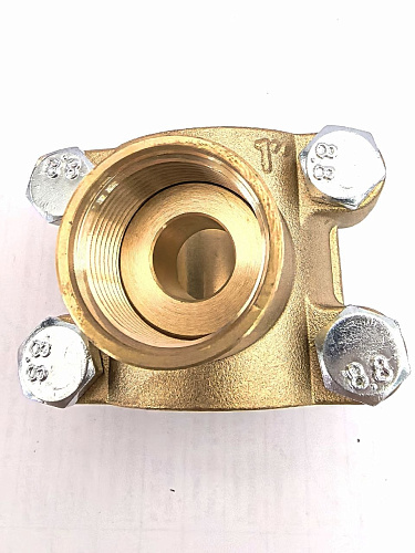 Врезка в трубу (водоотвод) латунная TIM 1" х 3/4" х 1", арт. ST434