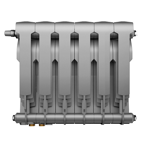 Радиатор Royal Thermo BiLiner 350 /Silver Satin VDR - 6 секц.