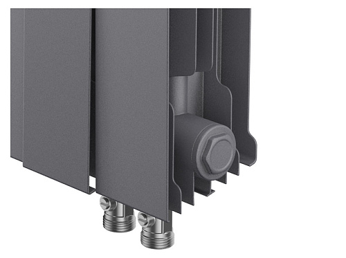 Радиатор Royal Thermo PianoForte 300 /Silver Satin - 6 секц. VDR