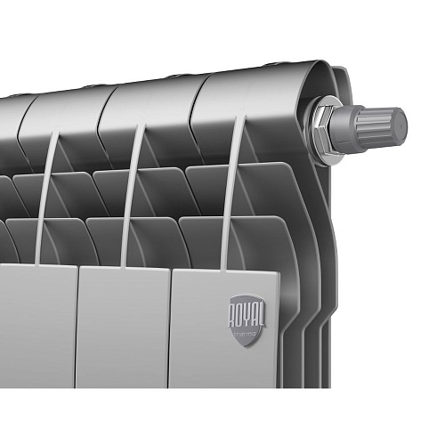 Радиатор Royal Thermo BiLiner 500 /Silver Satin VR - 10 секц.