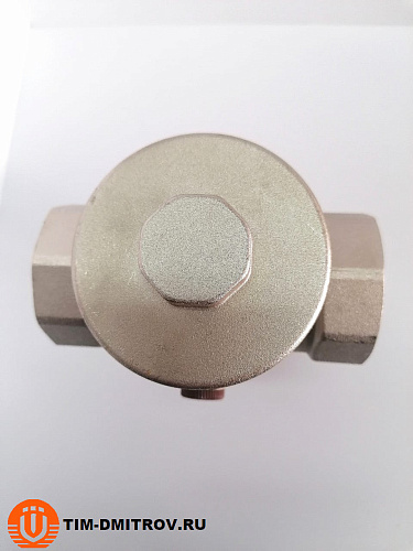 Редуктор давления под манометр 1 1/2", никелированная латунь, TIM BL2806B