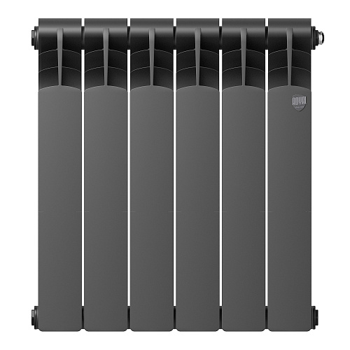 Радиатор Royal Thermo Revolution Bimetall 500 2.0/Noir Sable – 6 секц.