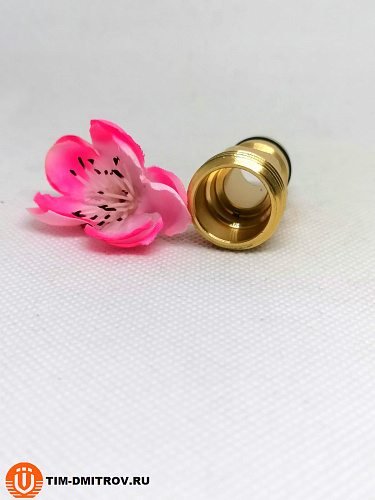 Адаптер штуцерный с наруж. резьбой (латунный) 1/2" TIM арт. FQ-M02