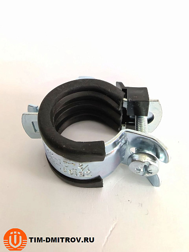 Хомут одновинтовой для труб 1/2"  (20-24 мм), ZEISSLER, арт.ZSr.2520.0104