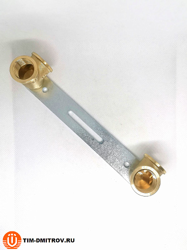 Планка монтажная для смесителя 1/2&quot; х 1/2&quot; внутренняя резьба TIM ,арт.FZ022