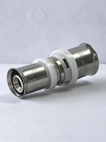 Пресс-фитинг Муфта переходная никелированный 20*16, арт.F-S2016N