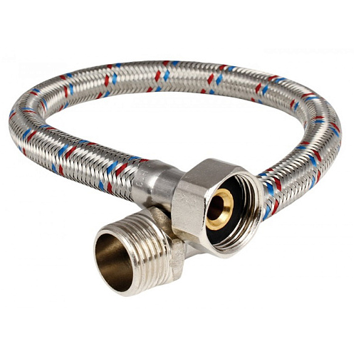 Гибкая подводка для воды  1/2&quot;г/ш-120см (нерж.) C27-12S