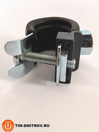 Хомут одновинтовой для труб 3/8" (15-19 мм), ZEISSLER, арт.ZSr.2520.0103