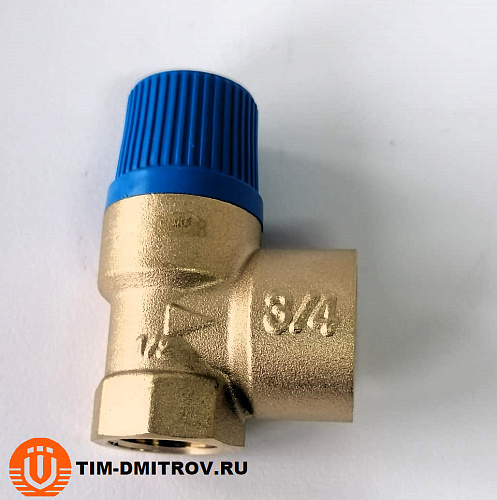Предохранительный клапан для систем водоснабжения 8 bar - 1/2*3/4 г/г BL23FF-C-8