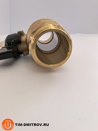 Кран шаровой TIM, 3/4", Ш/Ш, бабочка, полный проход,DE1220