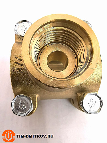 Врезка в трубу (водоотвод) латунная TIM 3/4" х 1/2" х 3/4",арт.ST323