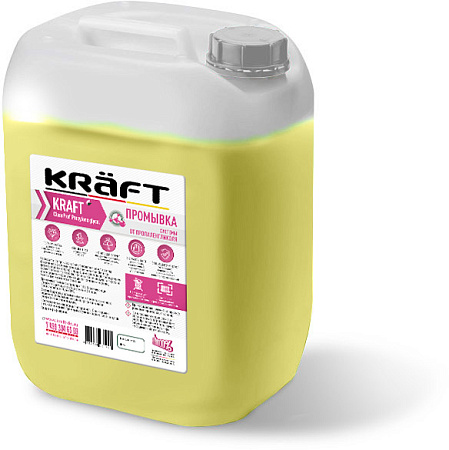 Промывка системы отопления универсальная KRAFT CleanProf 5 л