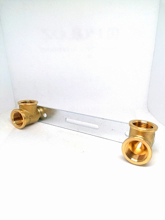 Планка монтажная для смесителя 1/2&quot; х 1/2&quot; внутренняя резьба TIM ,арт.FZ022