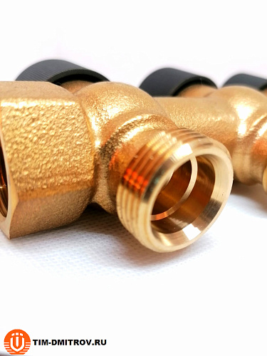 Коллектор распределительный с функцией отключения на 3 отвода 3/4"*3/4"EK ZSc.403.0503E