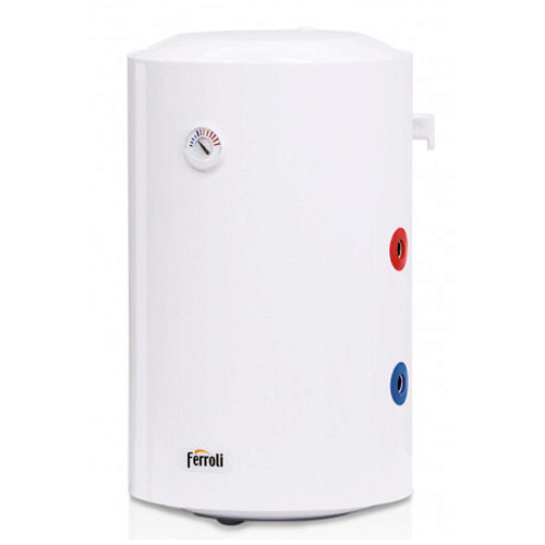 Бойлер косвенного нагрева Ferroli PTO 150 V (9 кВт) настенный, с одним змеевиком и ТЭНом