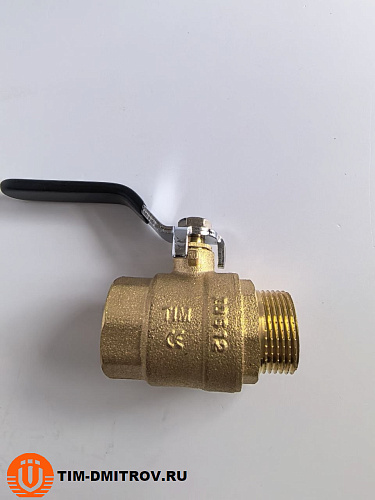 Кран шаровой TIM (рычаг), 3/4" Г-Ш,DE1204