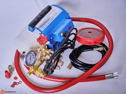 Электрический насос для опрессовки систем отопления (Опрессовочный аппарат) 400 Вт, 6л/мин EWM-60-6